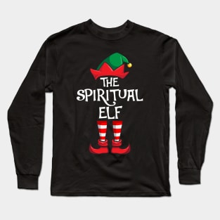 Spiritual Elf Matching Family Christmas Long Sleeve T-Shirt